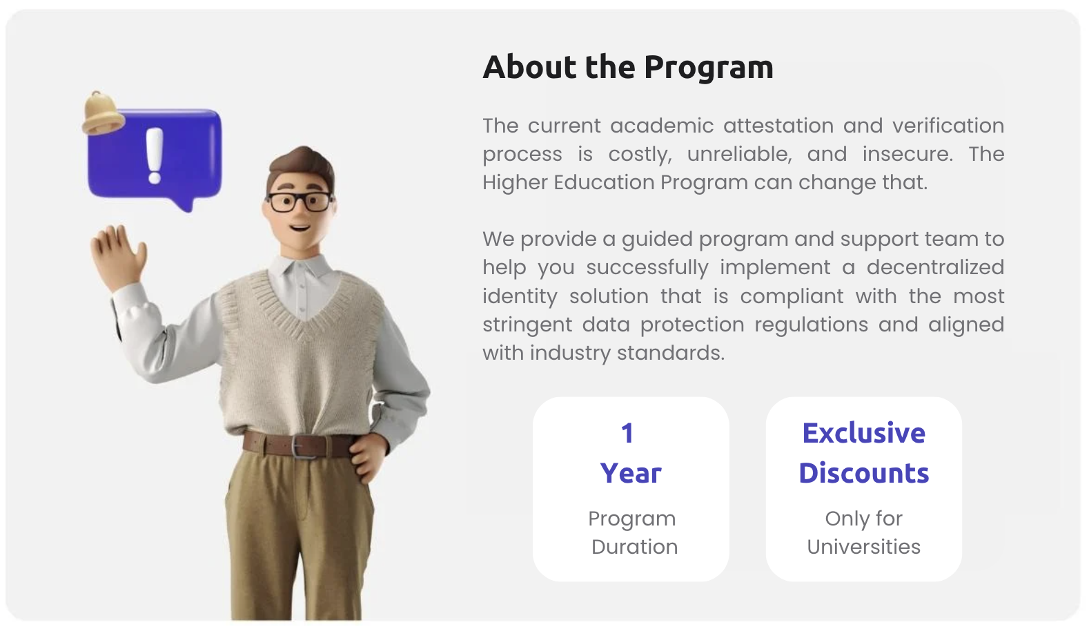 Higher Education Program